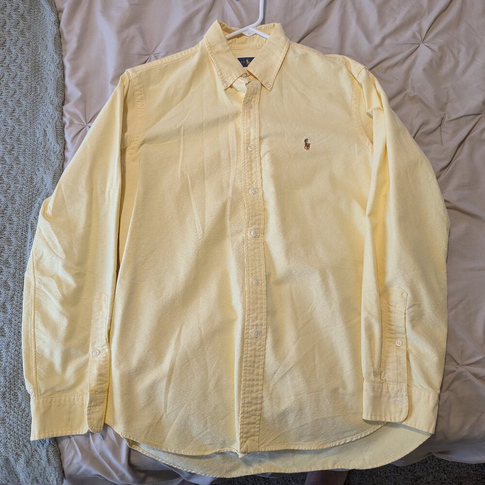 Yellow Polo Ralph Lauren Button Down